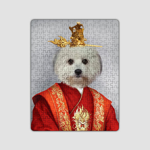 Crown and Paw - Puzzle The Asian Emperor - Custom Puzzle 11" x 14"