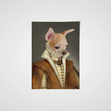 The Golden Princess - Custom Pet Poster