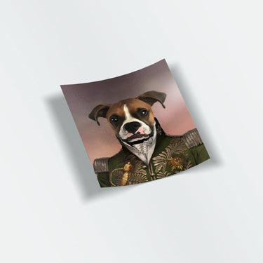 The Green General - Custom Stickers