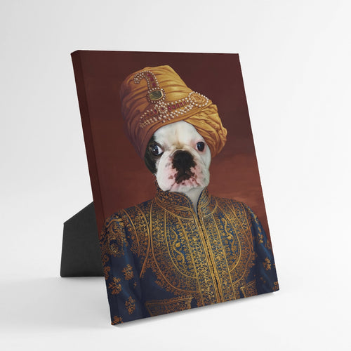 Crown and Paw - Standing Canvas The Indian Raja - Custom Standing Canvas