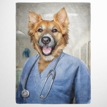 The Nurse - Custom Pet Blanket