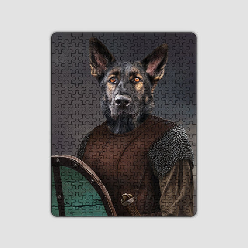 Crown and Paw - Puzzle The Shieldmaiden - Custom Puzzle 11" x 14"