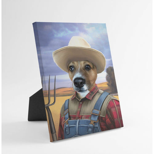 Crown and Paw - Standing Canvas The Farmer - Custom Standing Canvas