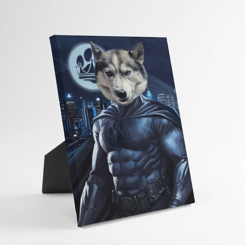 Crown and Paw - Standing Canvas The Dark Hero - Custom Standing Canvas