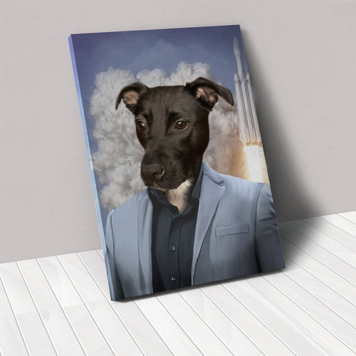 Crown and Paw - Canvas The Elon - Custom Pet Canvas