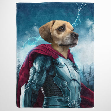 The Norse Hero - Custom Pet Blanket