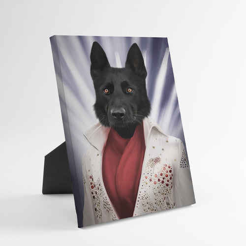 Crown and Paw - Standing Canvas The Rock God - Custom Standing Canvas