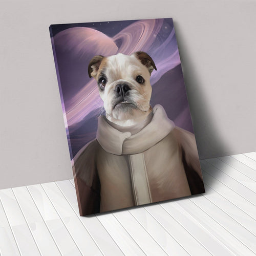 Crown and Paw - Canvas The Alien - Custom Pet Canvas