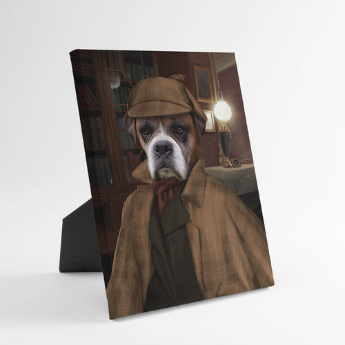 Crown and Paw - Standing Canvas The Detective - Custom Standing Canvas