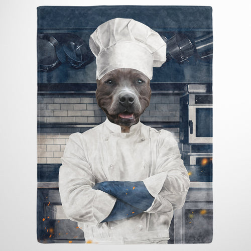 Crown and Paw - Blanket The Chef - Custom Pet Blanket