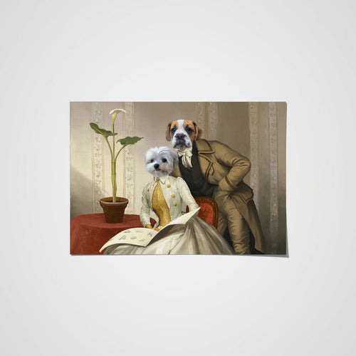 Crown and Paw - Poster The Betrothed - Custom Pet Poster