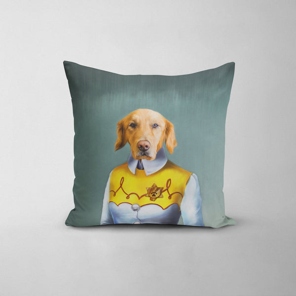 The Cowgirl - Custom Throw Pillow