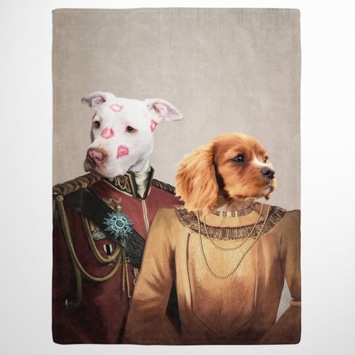 Crown and Paw - Blanket The Lord And Lady - Custom Pet Blanket