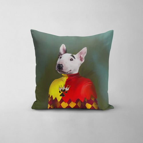 Crown and Paw - Throw Pillow The Jester - Custom Throw Pillow