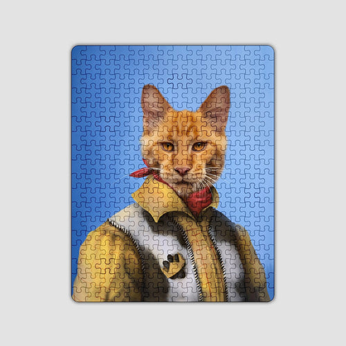 Crown and Paw - Puzzle The Cowboy - Custom Puzzle 11" x 14"