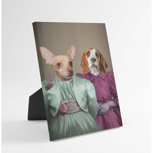 Crown and Paw - Standing Canvas The Sisters - Custom Standing Canvas