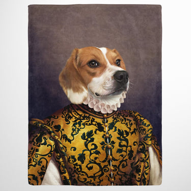 The Golden Queen - Custom Pet Blanket