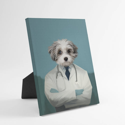 Crown and Paw - Standing Canvas The Doctor - Custom Standing Canvas