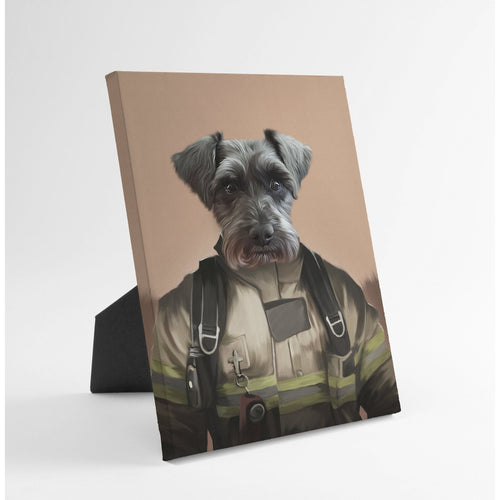 Crown and Paw - Standing Canvas The Pilot - Custom Standing Canvas
