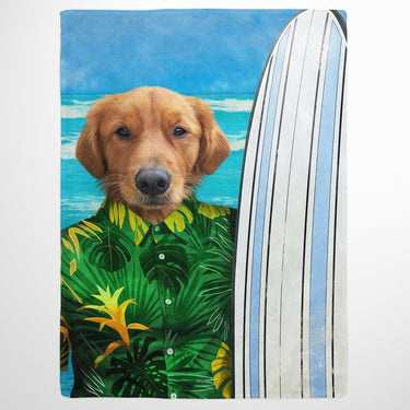 The Surfer - Custom Pet Blanket