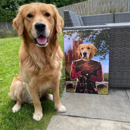 Crown and Paw - Canvas The Dragon Prince - Custom Pet Canvas