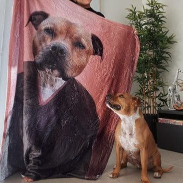 Crown and Paw - Blanket The Dark Side - Custom Pet Blanket