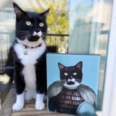 The Viking - Custom Pet Canvas