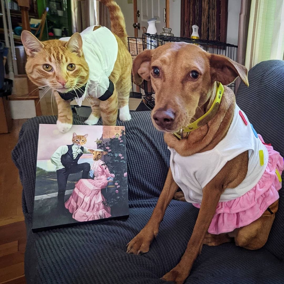 Crown and Paw - Canvas The Smooth Talkers - Custom Pet Canvas