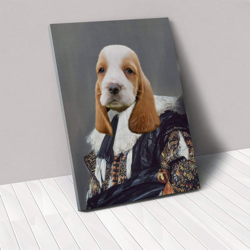 Crown and Paw - Canvas The Laughing Cavalier - Custom Pet Canvas
