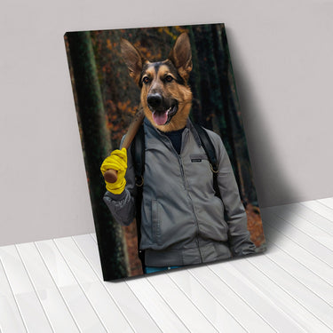 The 80's Hero - Custom Pet Canvas