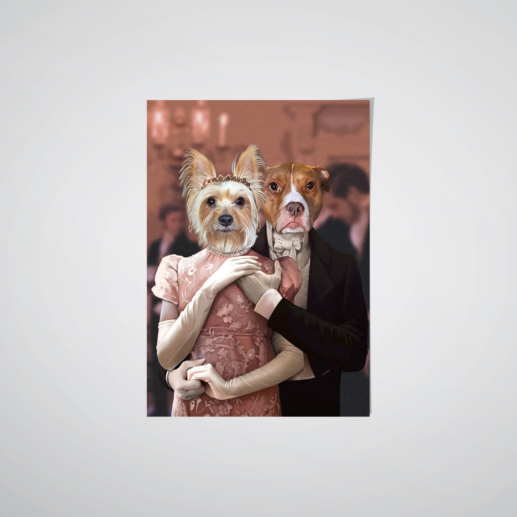 Crown and Paw - Poster Anthony and Kate - Custom Pet Poster