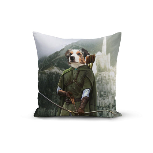 Crown and Paw - Throw Pillow The Archer - Custom Throw Pillow 14" x 14" / Background 1