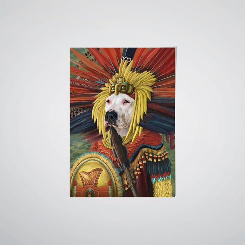 Crown and Paw - Poster The Aztec - Custom Pet Poster