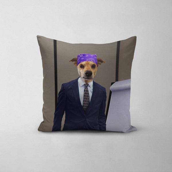 The Bad Boss - Custom Throw Pillow