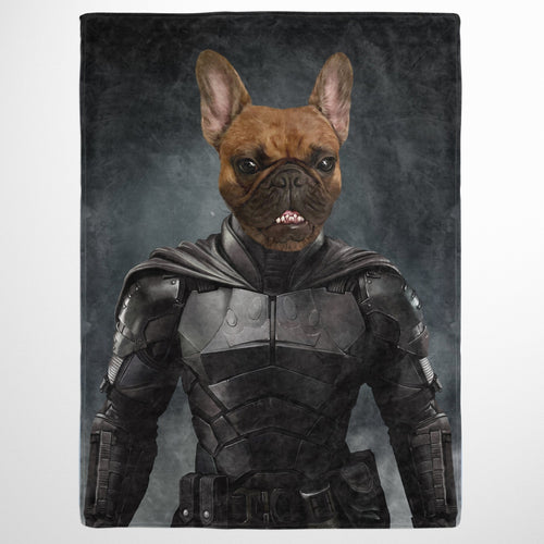 Crown and Paw - Blanket The Bark Knight - Custom Pet Blanket