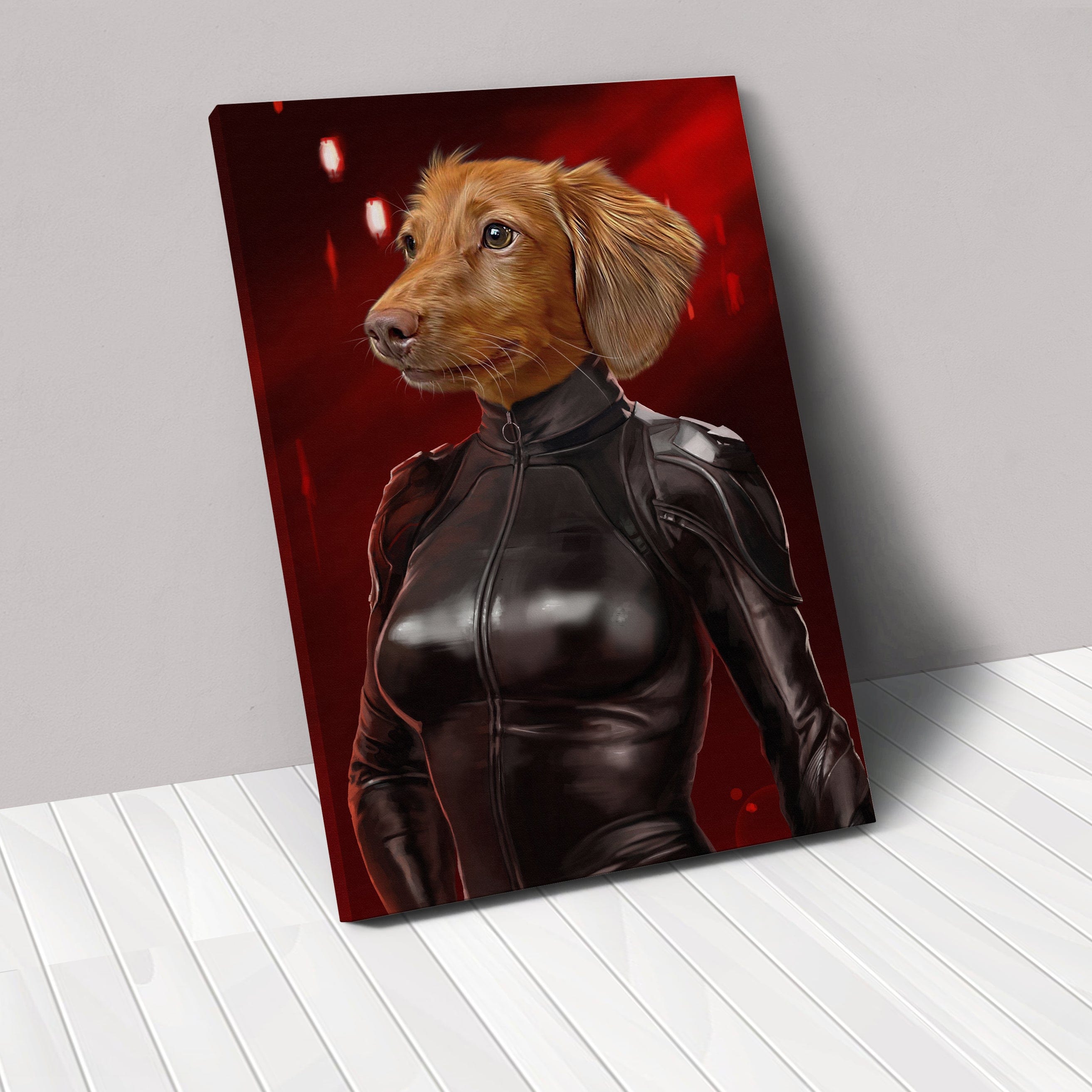 Crown and Paw - Canvas The Cat Lady - Custom Pet Canvas