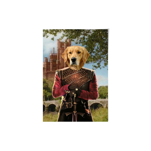 Crown and Paw - Poster The Dragon Prince - Custom Pet Poster 8.3" x 11.7" / Castle 1