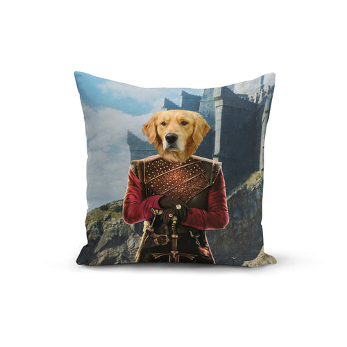 Crown and Paw - Throw Pillow The Dragon Prince - Custom Throw Pillow 14" x 14" / Castle 2