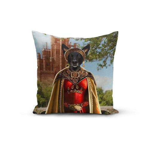 Crown and Paw - Throw Pillow The Dragon Princess - Custom Throw Pillow 14" x 14" / Castle 1