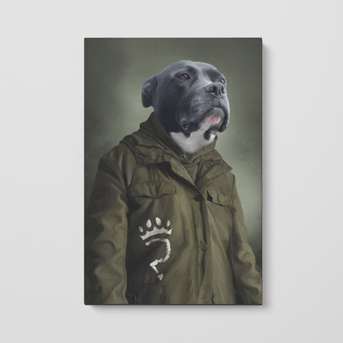 Crown and Paw - Canvas The Enigma - Custom Pet Canvas