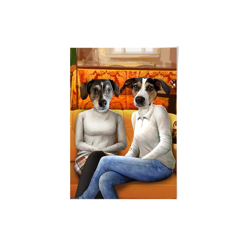 Crown and Paw - Poster Girl Room Mates - Custom Pet Poster