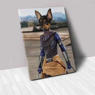 The Hero Sister - Custom Pet Canvas
