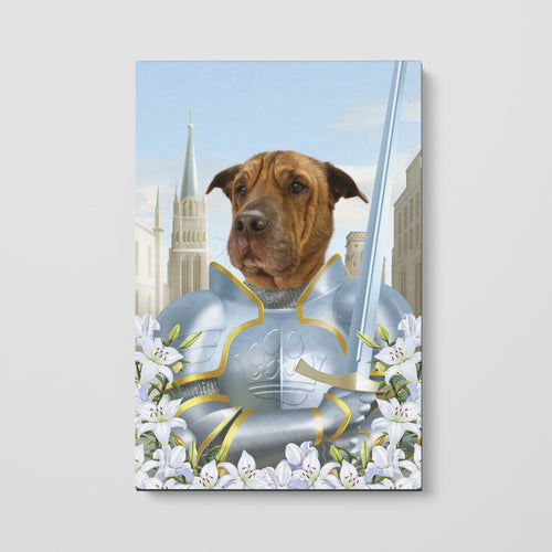 Crown and Paw - Canvas The Joan - Custom Pet Canvas