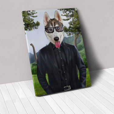 The Jurassic Nerd - Custom Pet Canvas