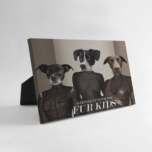 Crown and Paw - Standing Canvas The Celeb Sisters - Custom Standing Canvas