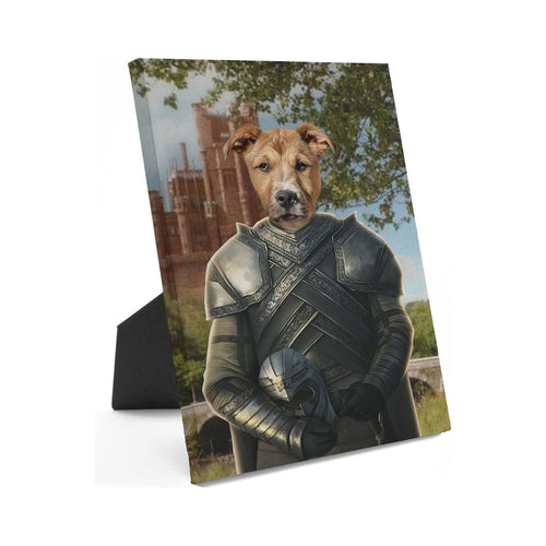 Crown and Paw - Standing Canvas The Kingmaker - Custom Standing Canvas 8" x 10" / Castle 1