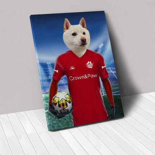 Crown and Paw - Canvas Liverpawl - Custom Pet Canvas