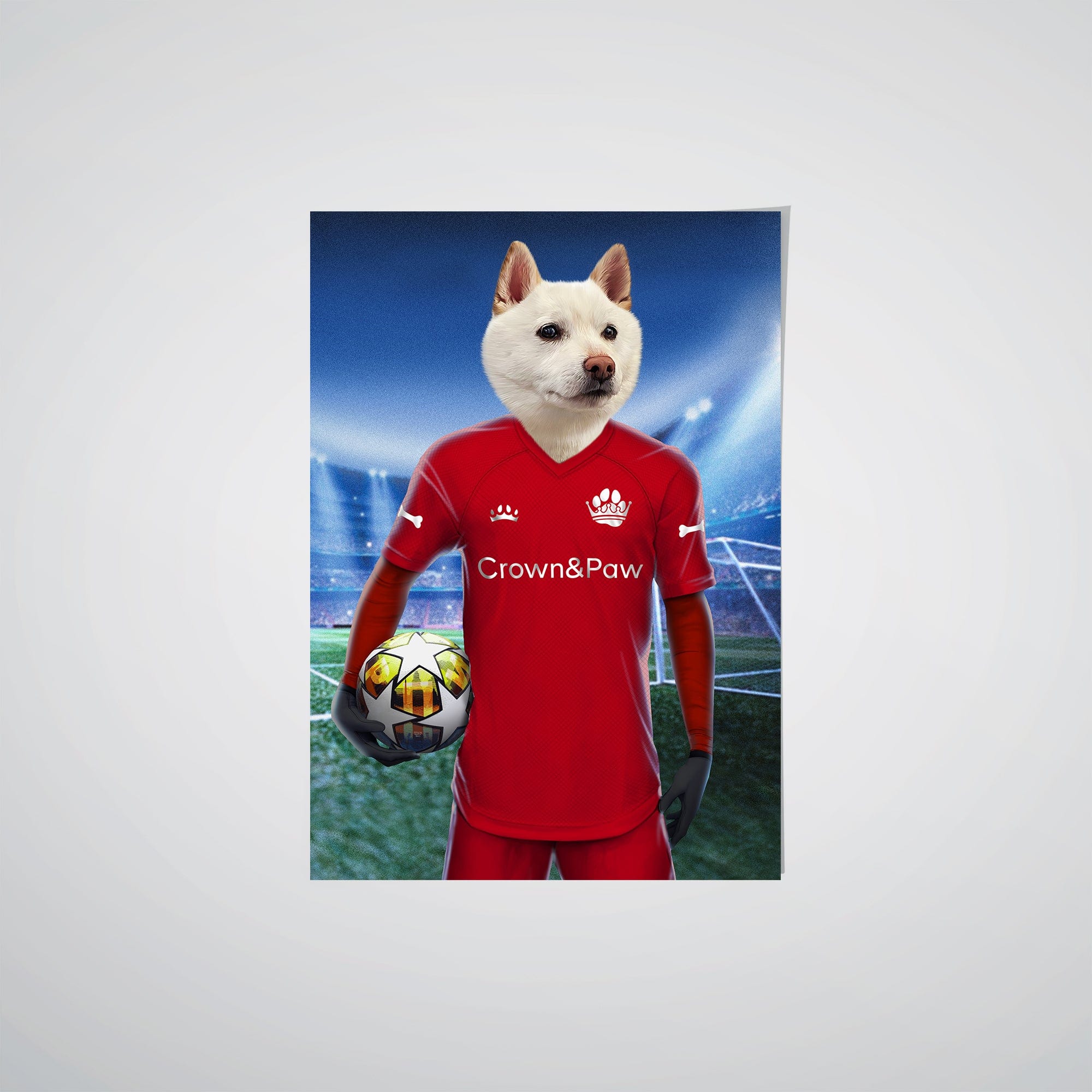 Crown and Paw - Poster Liverpawl - Custom Pet Poster