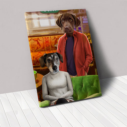 Crown and Paw - Canvas The Lover Friends - Custom Pet Canvas