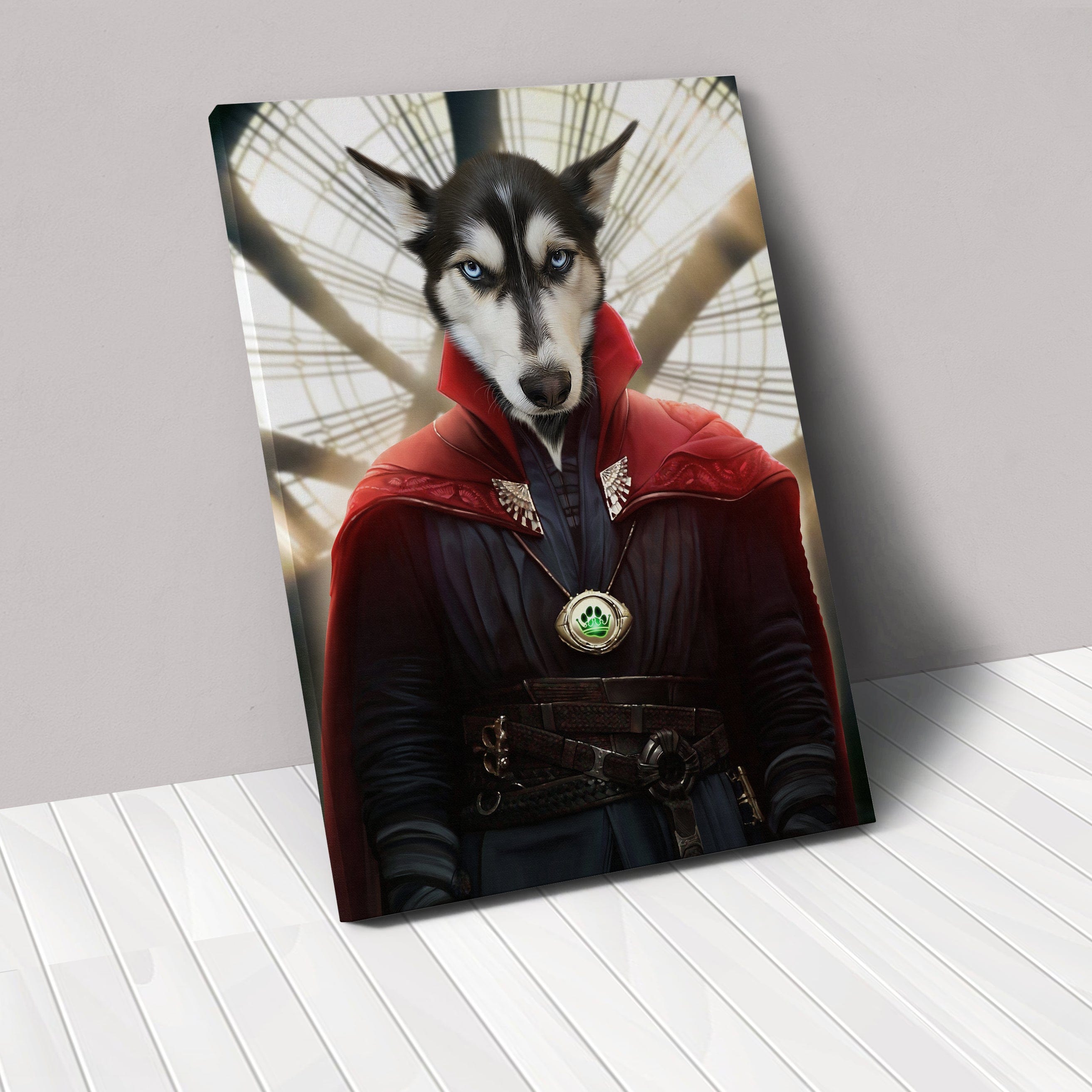 Crown and Paw - Canvas The Magic Hero - Custom Pet Canvas